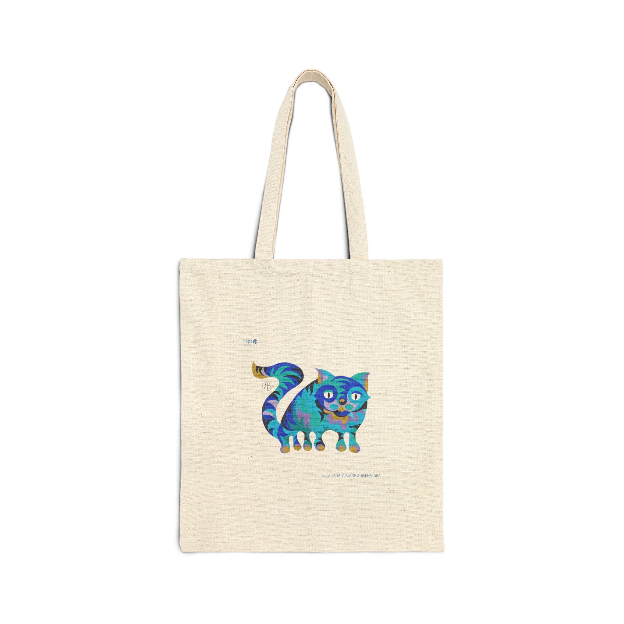 Cotton Canvas Tote Bag – Whisker Whimsy