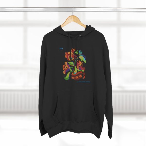 Three-Panel Fleece Hoodie – Cup of Bloom - Image 5