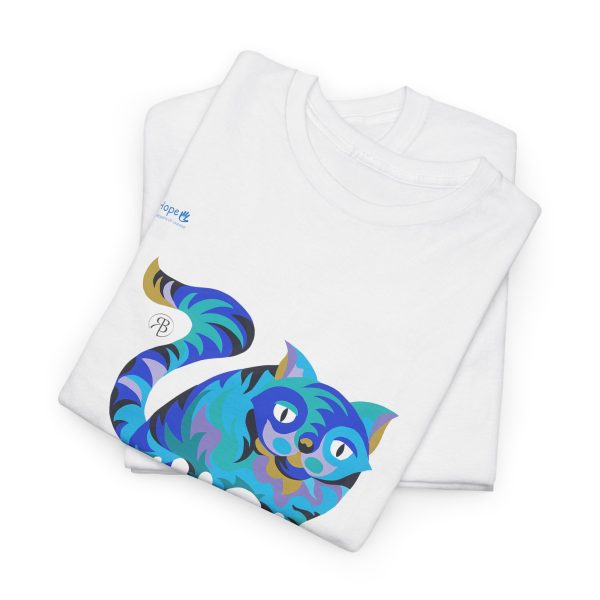 Unisex Heavy Cotton Tee – Whisker Whimsy - Image 3