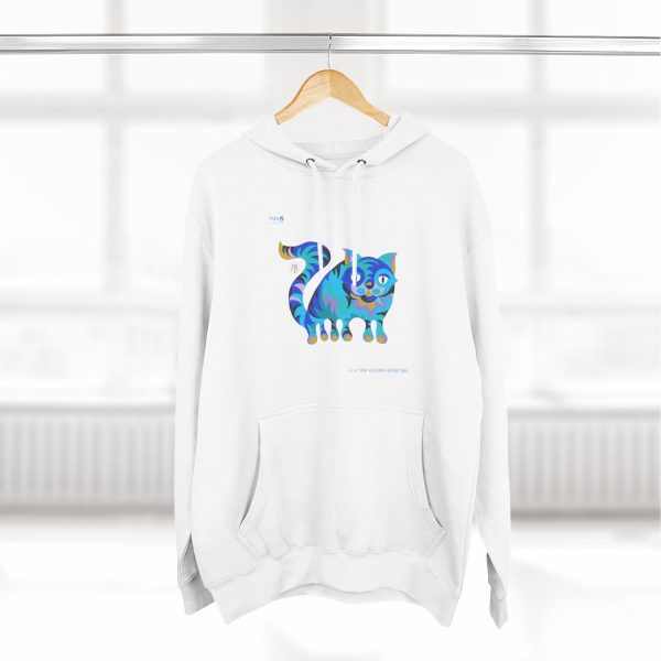 Three-Panel Fleece Hoodie – Whisker Whimsy - Image 5