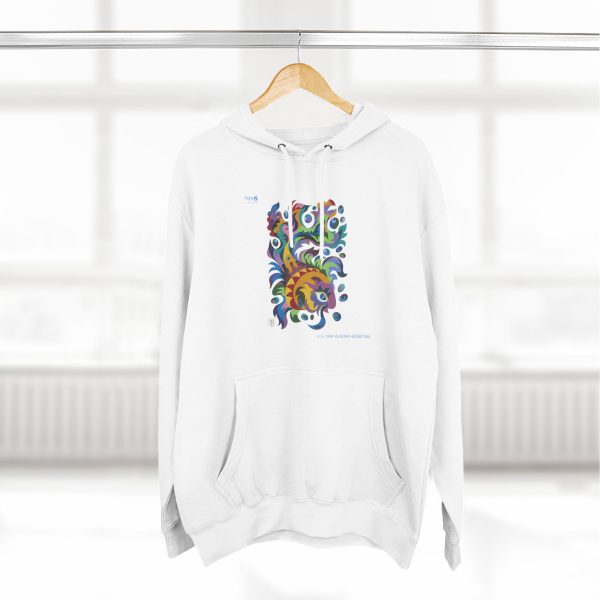 Three-Panel Fleece Hoodie – Dreamfish - Image 10