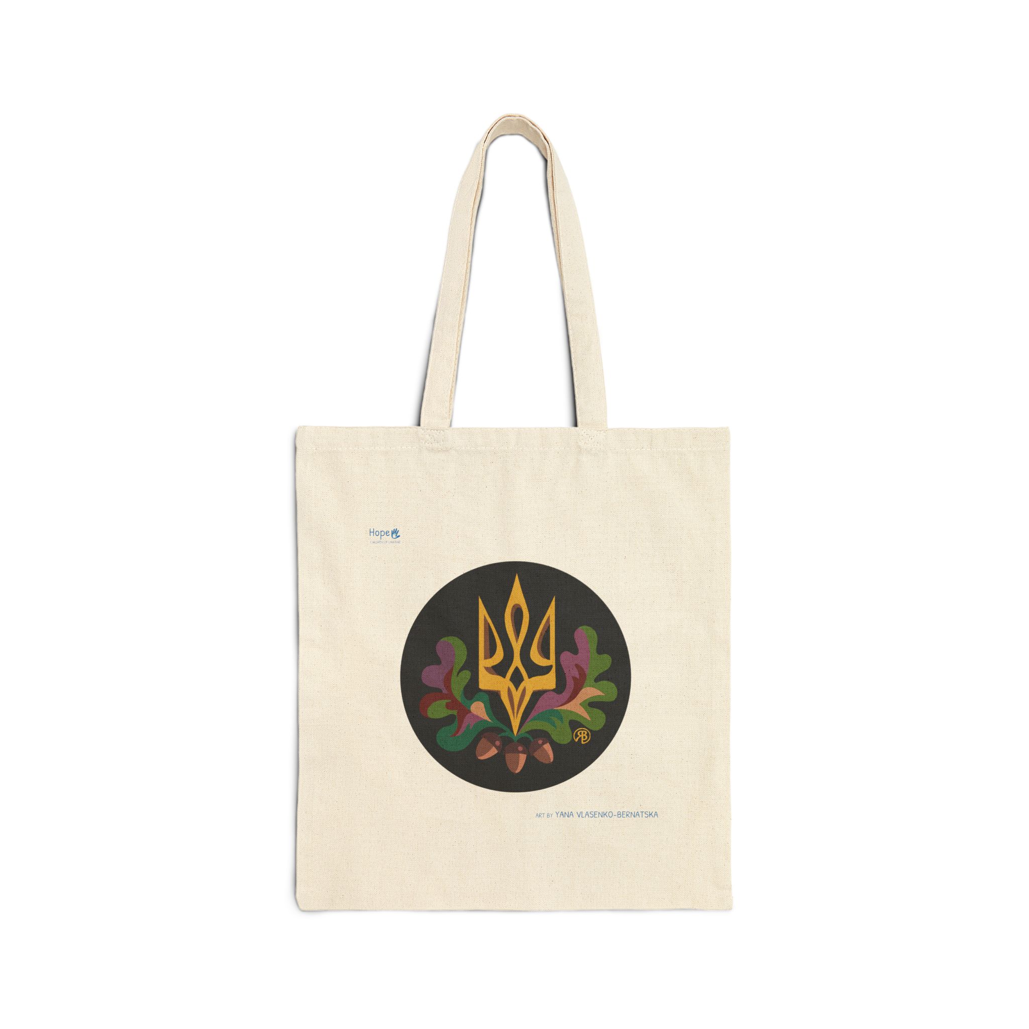 Cotton Canvas Tote Bag – Rooted in Strength