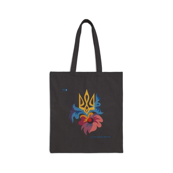 Cotton Canvas Tote Bag – Bloom for Ukraine - Image 6