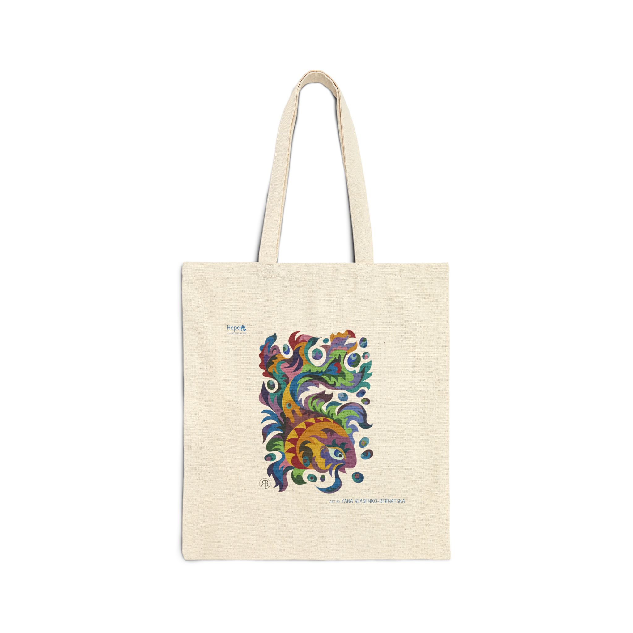Cotton Canvas Tote Bag – Dreamfish