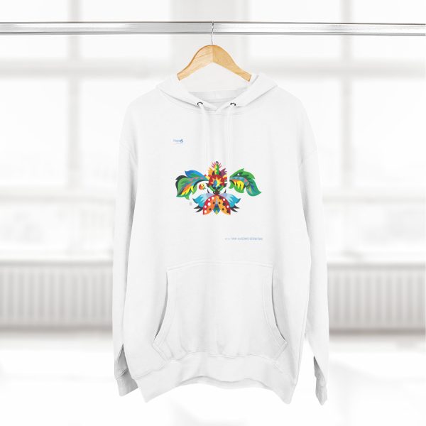 Three-Panel Fleece Hoodie – Balance of Worlds - Image 10