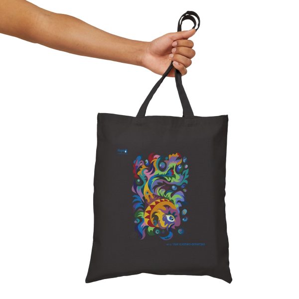 Cotton Canvas Tote Bag – Dreamfish - Image 8