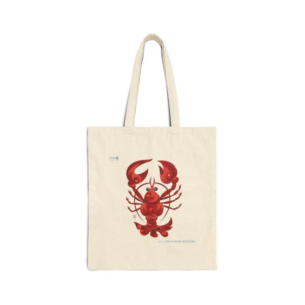 Cotton Canvas Tote Bag – Crimson Claws