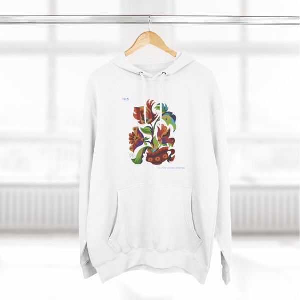 Three-Panel Fleece Hoodie – Cup of Bloom - Image 10