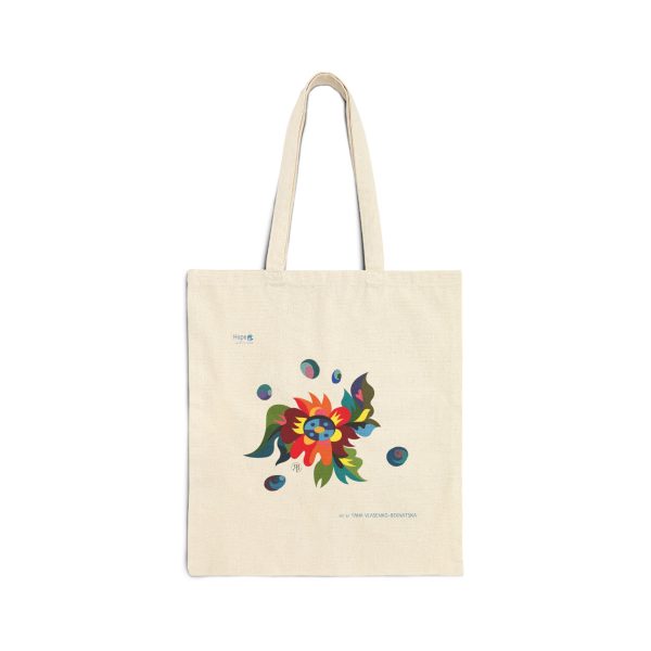 Cotton Canvas Tote Bag – Blossom of Light