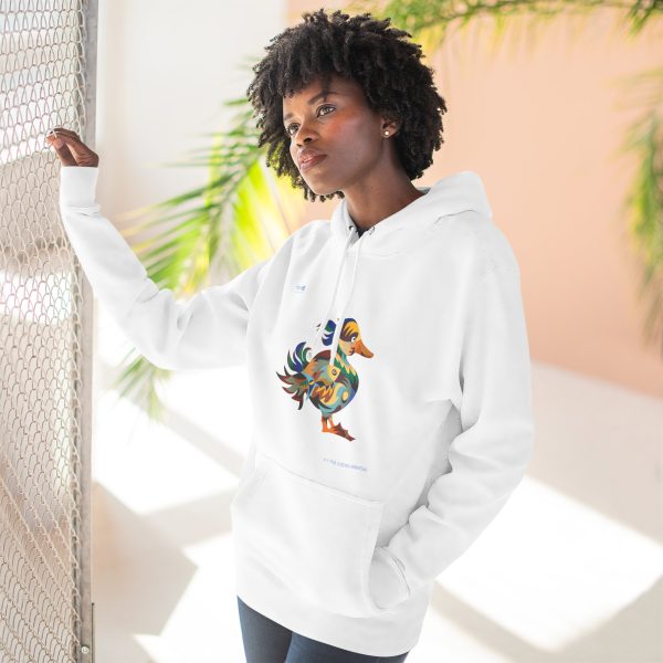 Three-Panel Fleece Hoodie – The Creator - Image 9