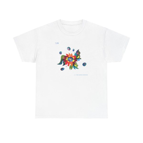 Unisex Heavy Cotton Tee – Blossom of Light - Image 7